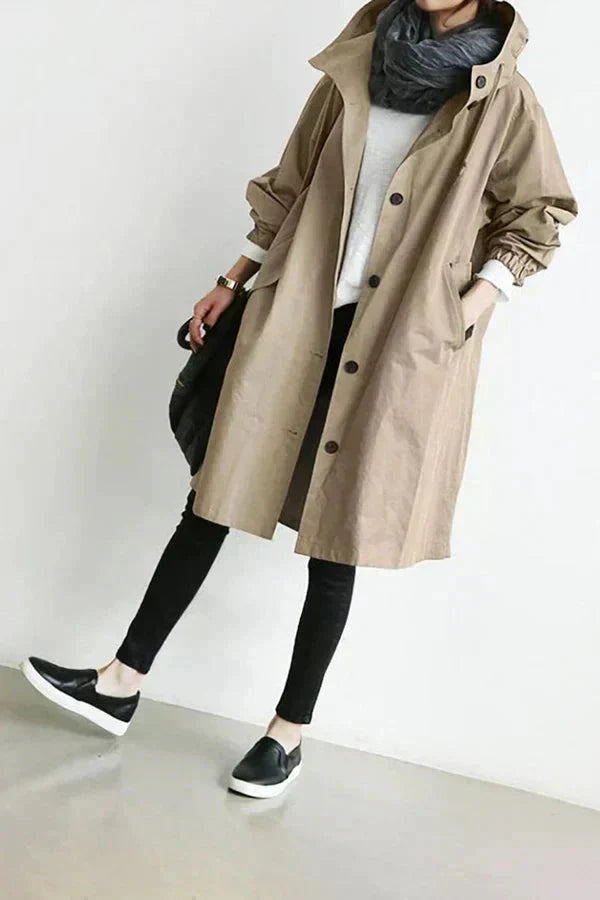 Raincoat | Hooded Water-Resistant Rain Coat