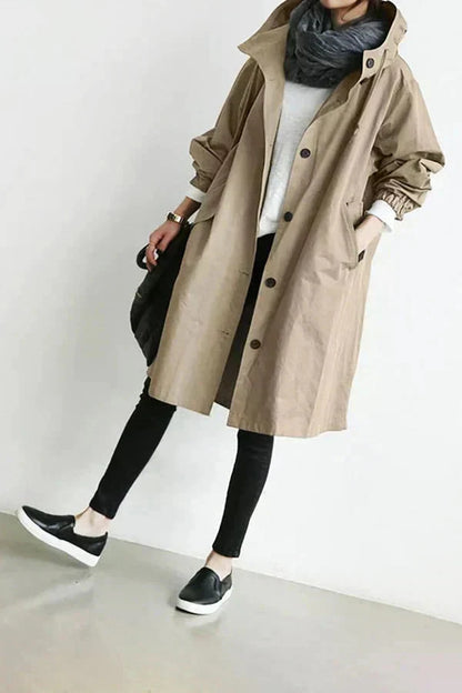 Raincoat | Hooded Water-Resistant Rain Coat