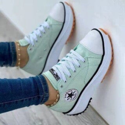 Sneakers | Orthopedic Platform Lace-Up Sneakers