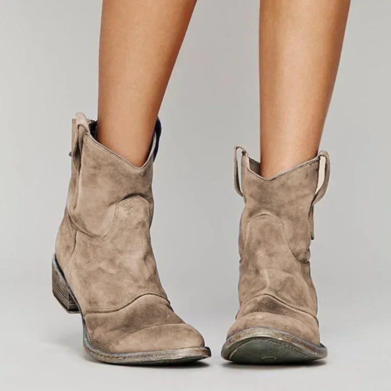 Cowboy Boots | Orthopedic Vintage Ankle Boots