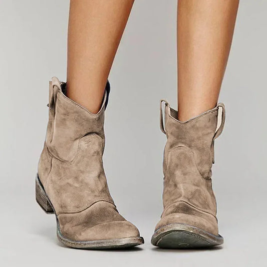 Cowboy Boots | Orthopedic Vintage Ankle Boots