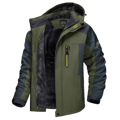 Men's windproof water-resistant outdoor jacket