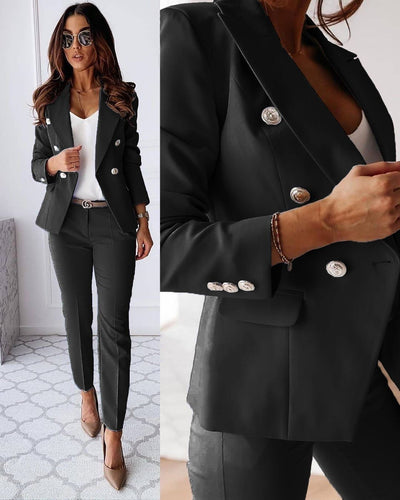 Suit Set | Tailored Blazer & Trousers Two-Piece