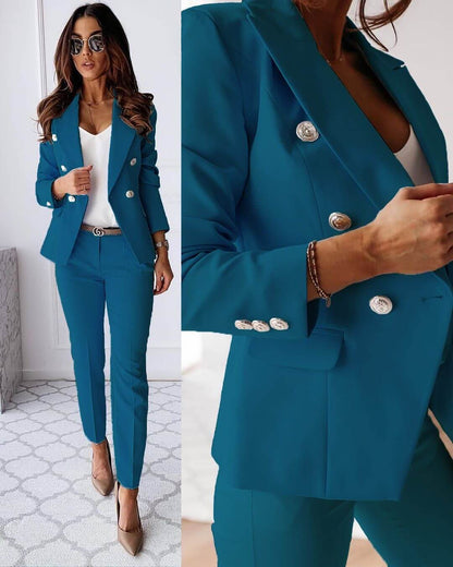 Suit Set | Tailored Blazer & Trousers Two-Piece