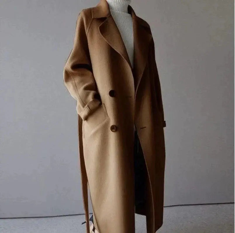 Wool Coat | Long Classic Winter Coat