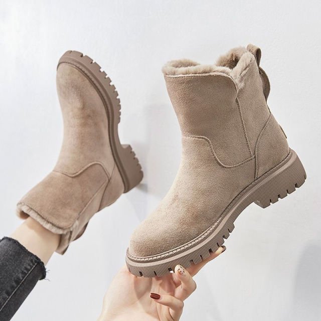 Orthopedic Winter Boots | Warm Suede Water-Resistant Boots