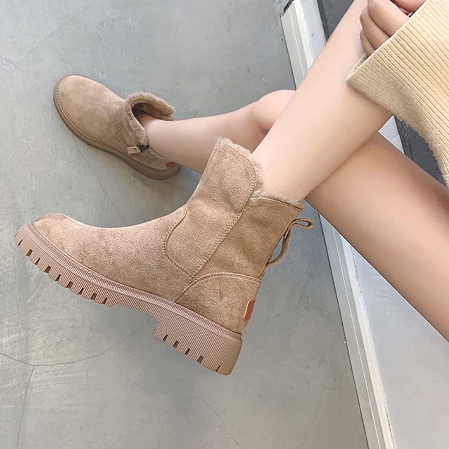 Orthopedic Winter Boots | Warm Suede Water-Resistant Boots