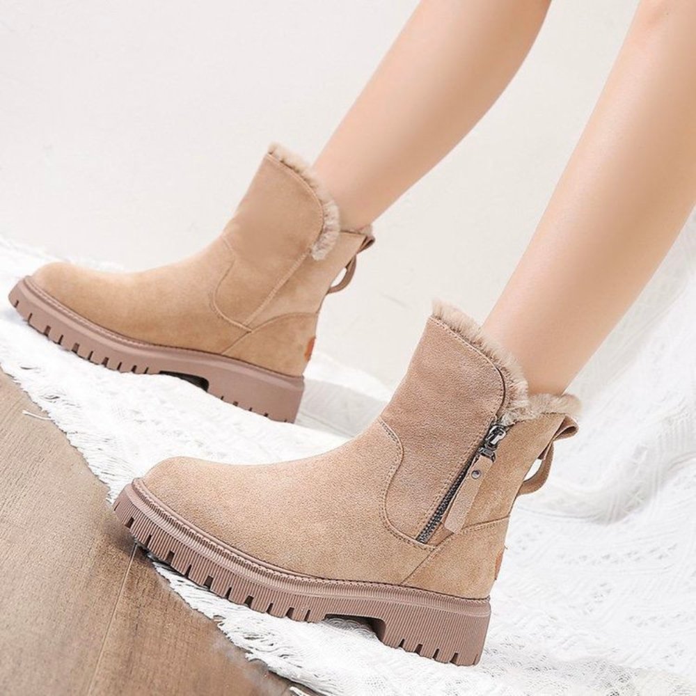 Orthopedic Winter Boots | Warm Suede Water-Resistant Boots