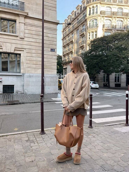 Women's Tote Bag | Vintage Leather Shoulder Bag