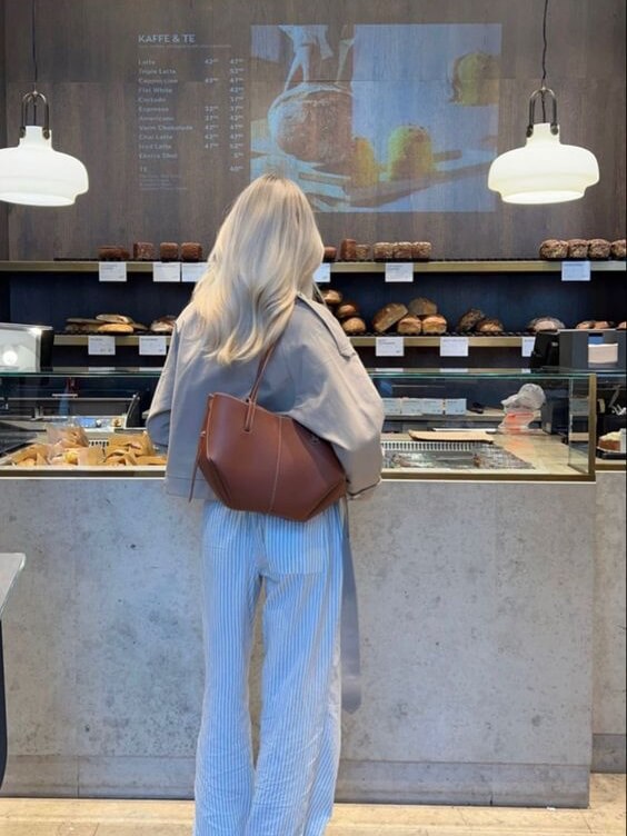 Women's Tote Bag | Vintage Leather Shoulder Bag