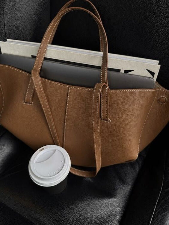 Women's Tote Bag | Vintage Leather Shoulder Bag