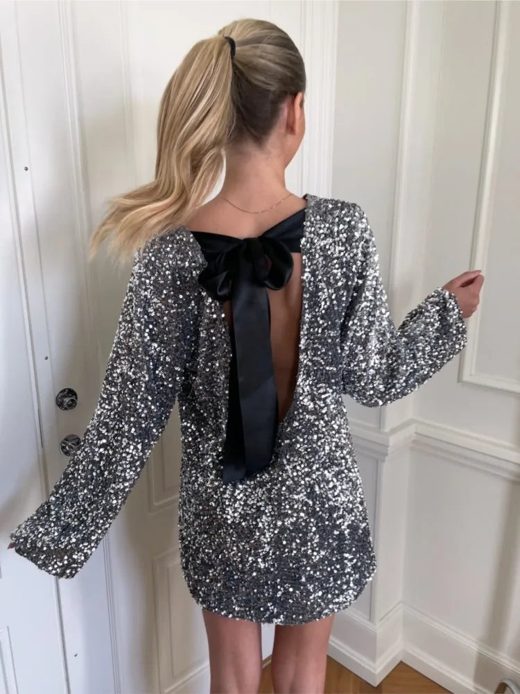 Women's Dress | Bow-Detail Party Gown