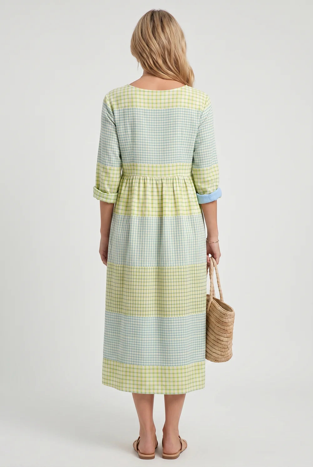 Women's Dress | Casual Round-Neck Print Dress