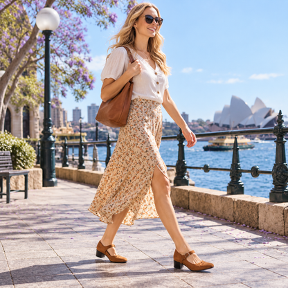 Women's Sandals | Cushioned Leather Comfort Sandals