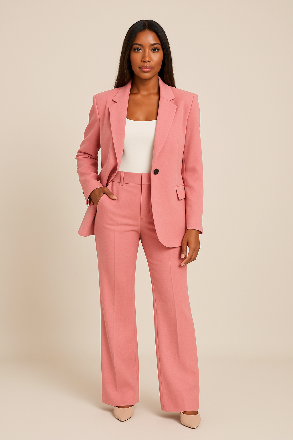 Suit Set | Tailored Blazer & Trousers Two-Piece
