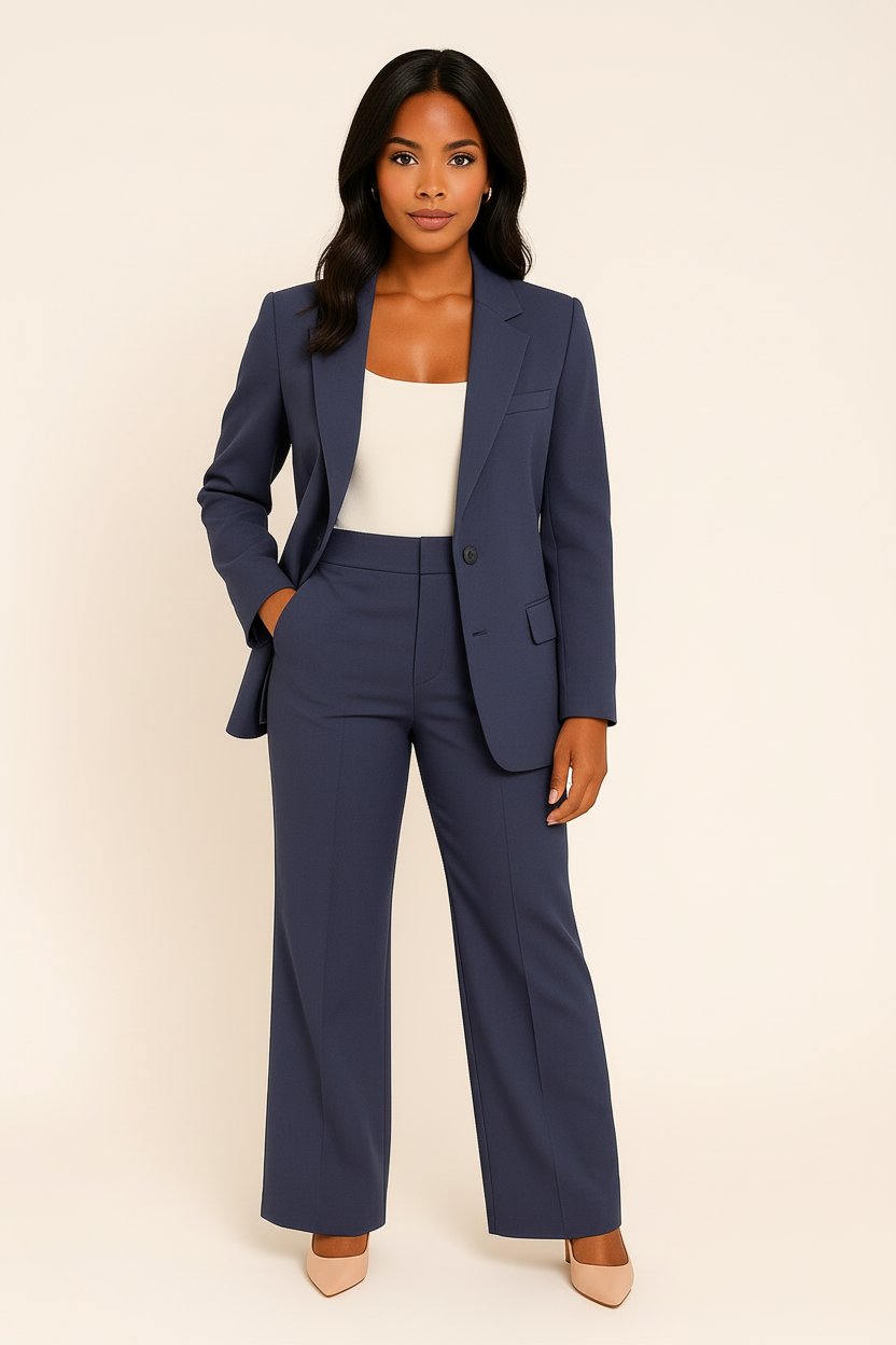 Suit Set | Tailored Blazer & Trousers Two-Piece