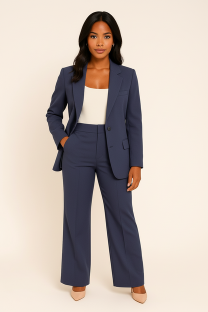 Suit Set | Tailored Blazer & Trousers Two-Piece