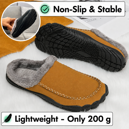 Barefoot Slippers | Fleece-Lined Cosy House Shoes