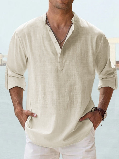 Men's Shirt | Relaxed Cotton Summer Shirt