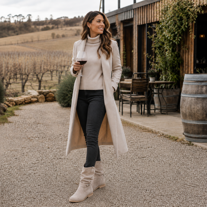 Ankle Boots | Orthopedic Suede Low-Heel Boots