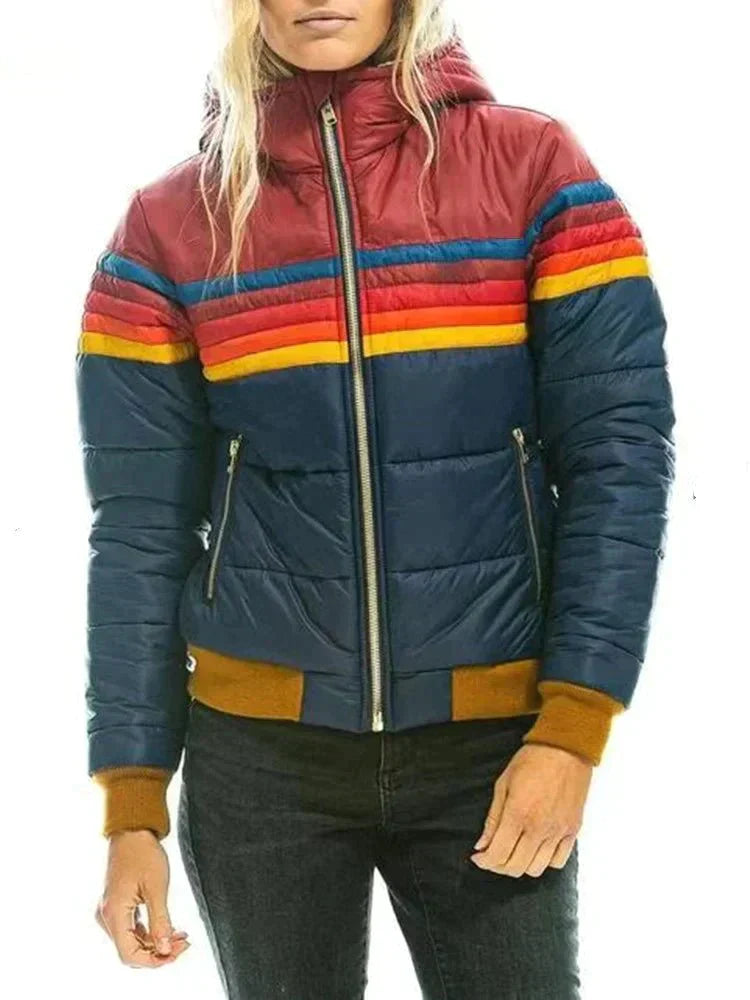 Women's Scandinavian urban outdoor winter jacket
