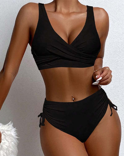 Women's Swimwear | Lace-Up Bikini Set