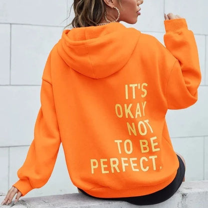 Hoodie | Back Print Relaxed Hooded Sweatshirt