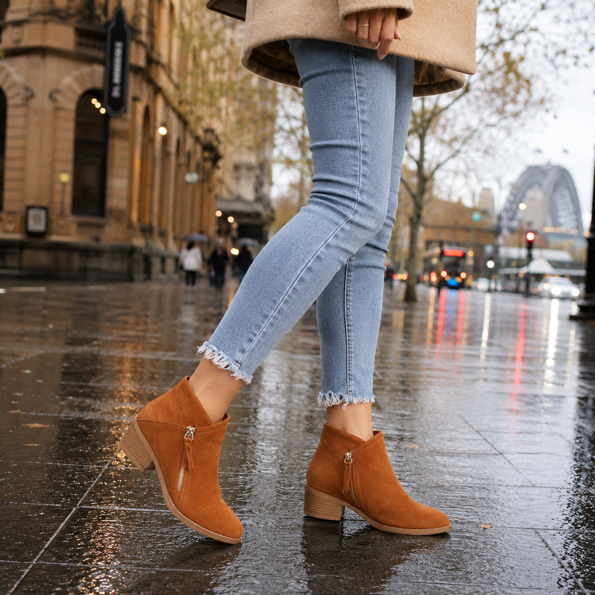Suede Ankle Boots | Orthopedic Chelsea Boots
