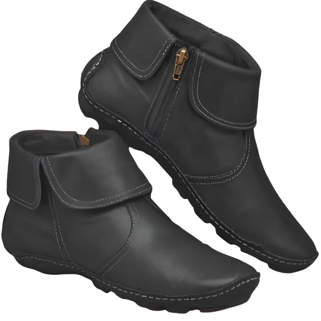 Ankle Boots | Orthopedic Elegant Side-Zip Boots