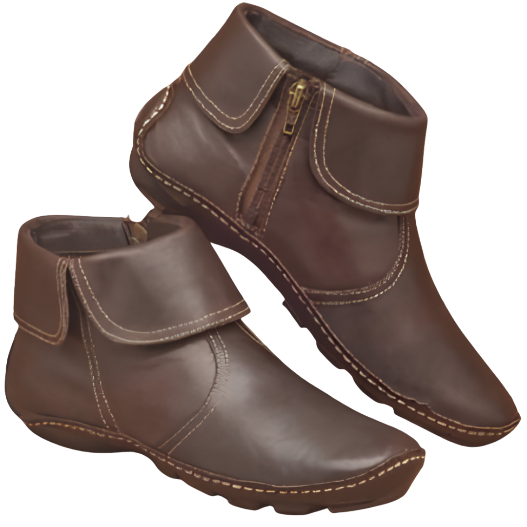 Ankle Boots | Orthopedic Elegant Side-Zip Boots