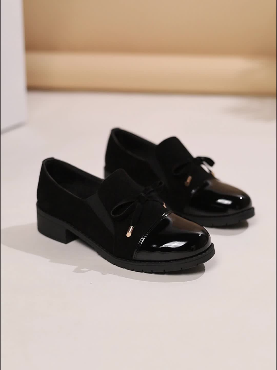Women's Loafers | Elegant Comfort Loafers with Bow