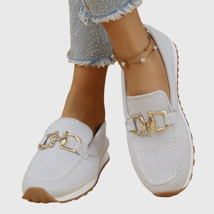 Orthopedic Comfort Loafers | Horsebit Slip-On Flats
