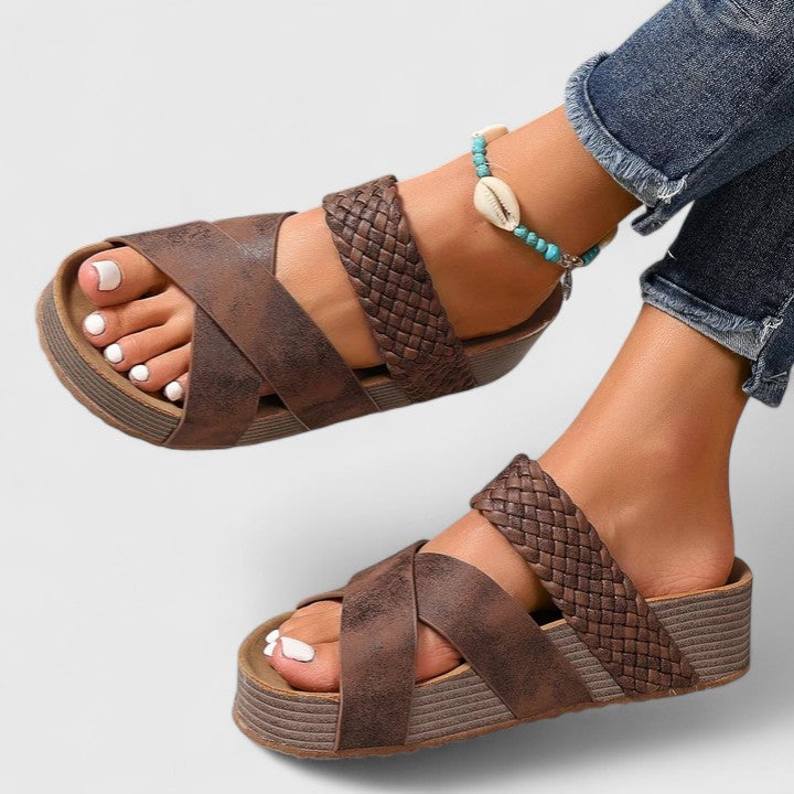 Orthopedic Sandals | Leather Arch-Support Sandals