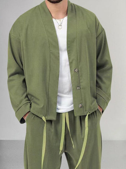 Men's Tracksuit | Casual Cotton Co-ord Set for Autumn & Winter