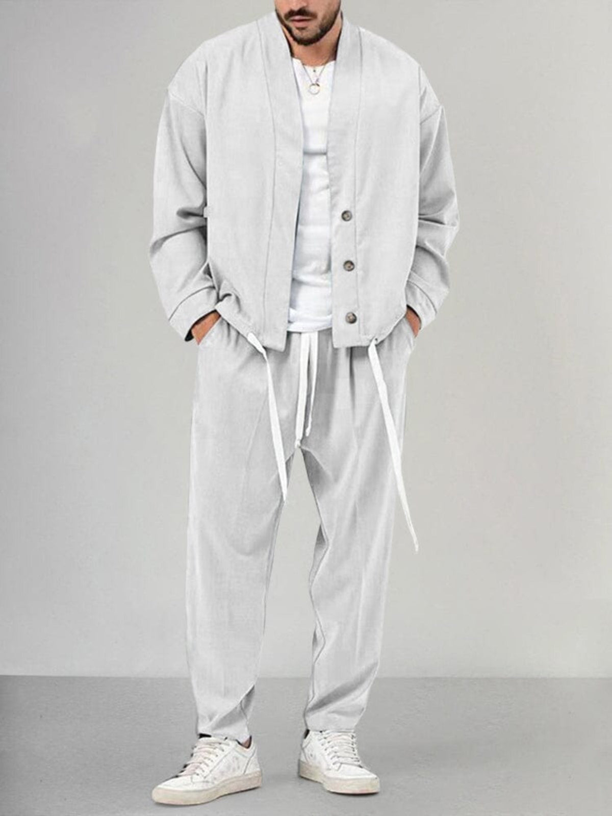 Men's Tracksuit | Casual Cotton Co-ord Set for Autumn & Winter