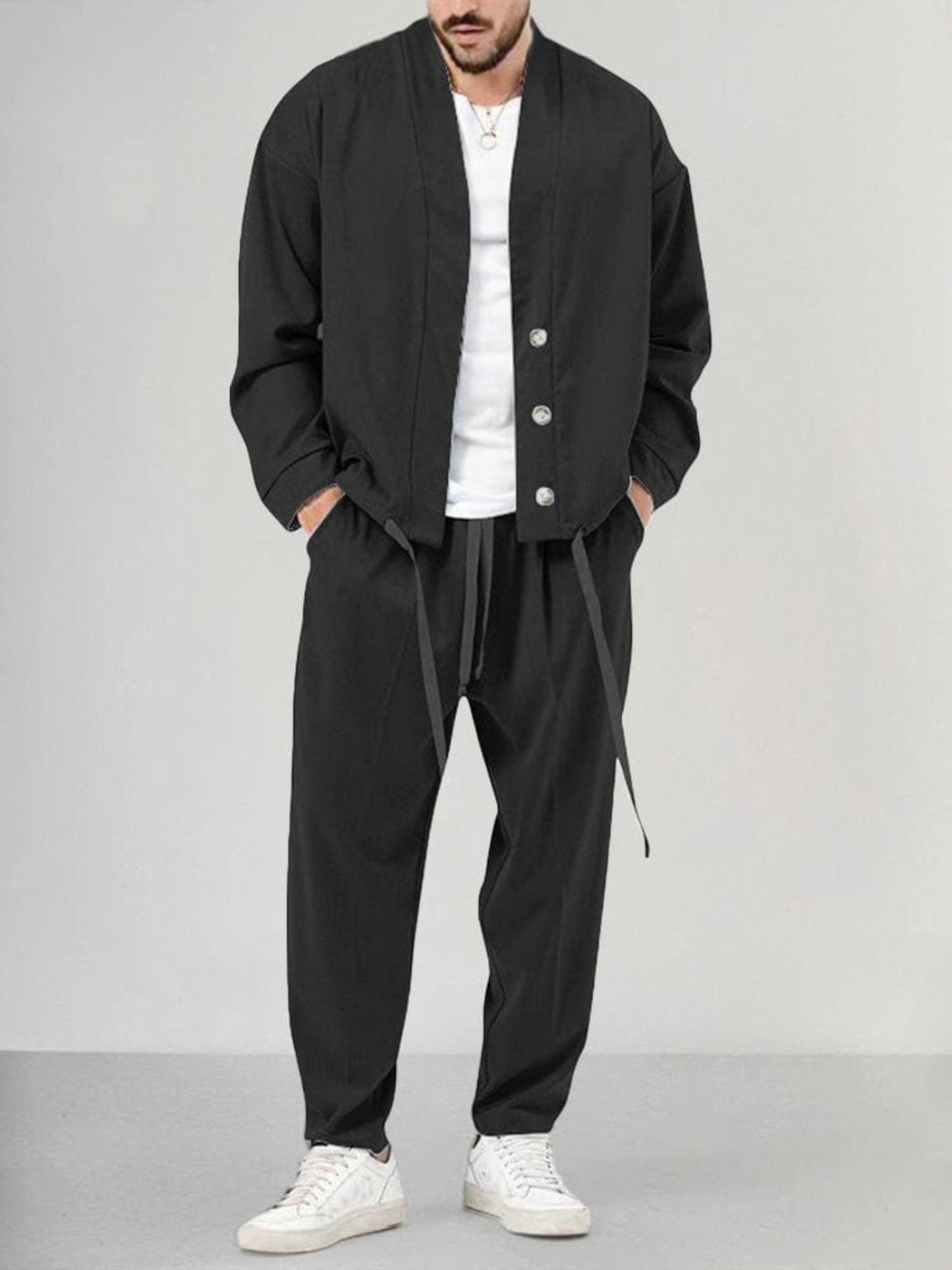 Men's Tracksuit | Casual Cotton Co-ord Set for Autumn & Winter
