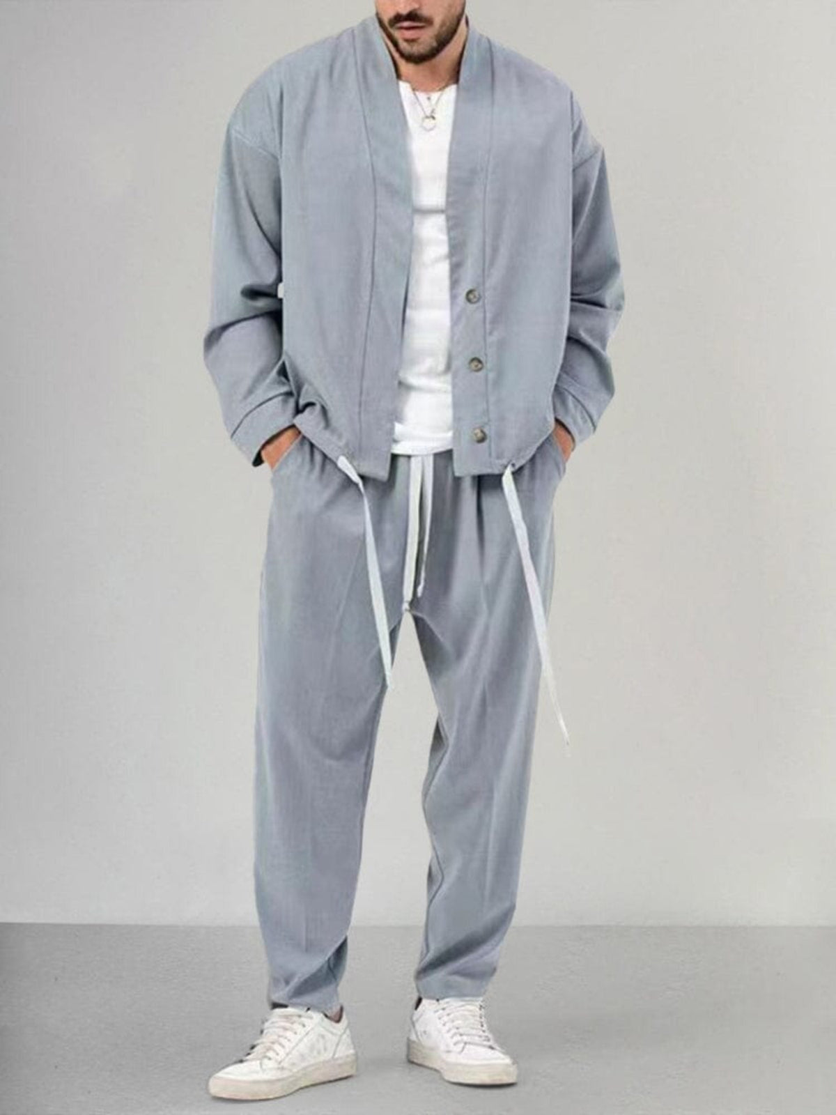 Men's Tracksuit | Casual Cotton Co-ord Set for Autumn & Winter