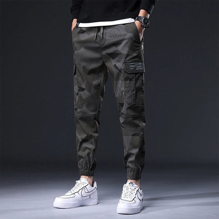 Men's Trousers | Street-Style Camo Trousers