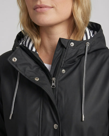 Hooded Rain Jacket | Water-Resistant Spring Jacket