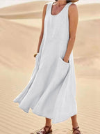 Beige White