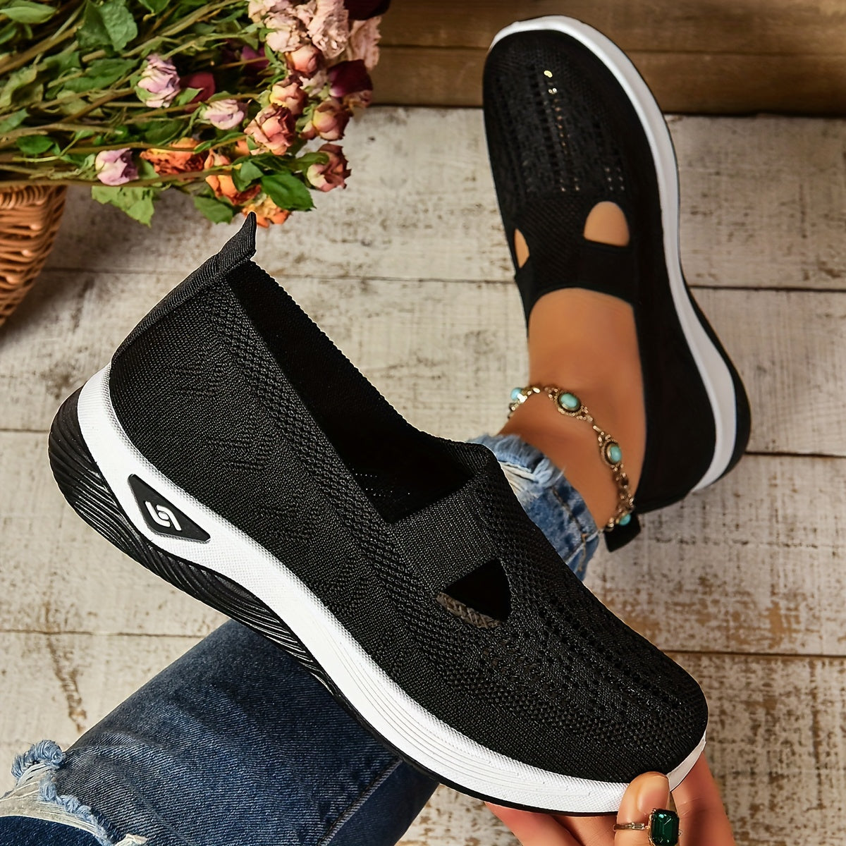 Orthopedic Slip-On Shoes | Cushioned Comfort Everyday Shoes
