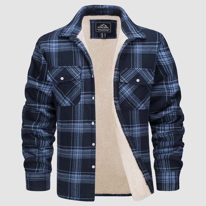 Shirt Jacket | Sherpa-Lined Check Overshirt