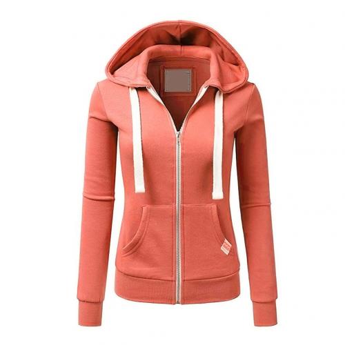 Zip Up Hoodie | Slim Fit Drawstring Hooded Jacket