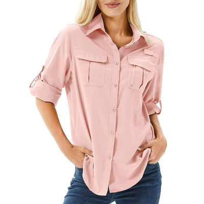 Women's Hiking Shirt | UPF 50 Long-Sleeve Outdoor Shirt