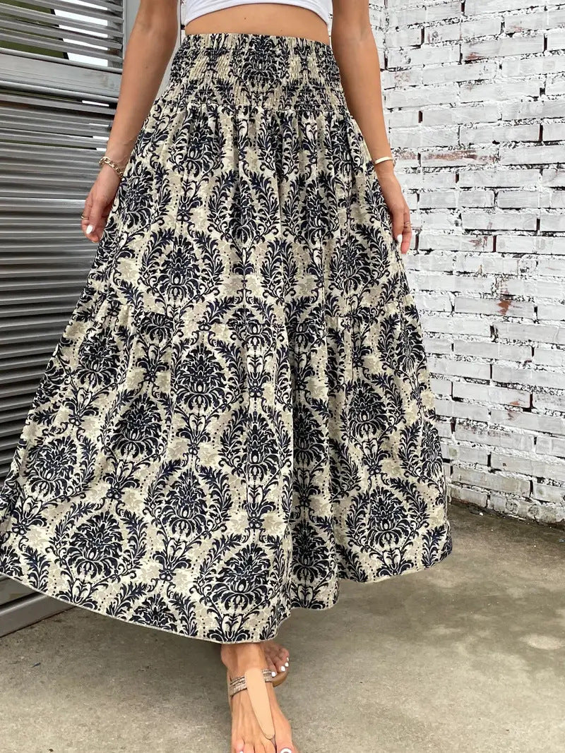 Women's Skirt | Floral Chiffon Circle Skirt