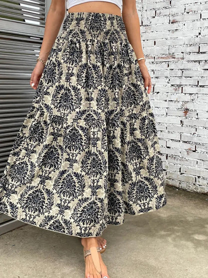 Women's Skirt | Floral Chiffon Circle Skirt