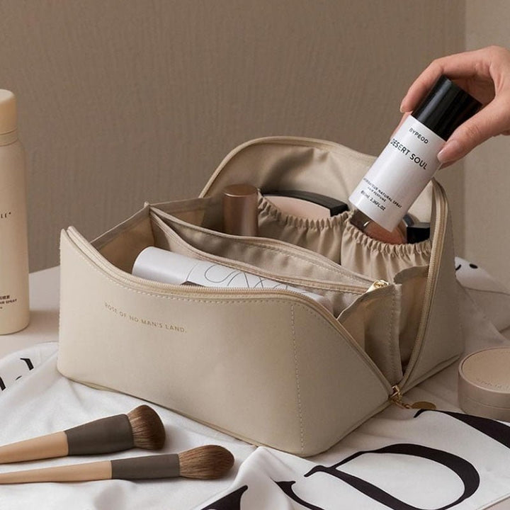 Women's Cosmetic Bag | Luxe Travel Makeup Pouch