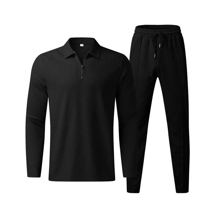 Men's Co-ord Set | Cotton Top & Trousers Two-Piece