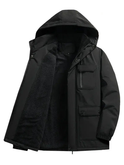 Men's Winter Parka | Regular Fit Padded Coat