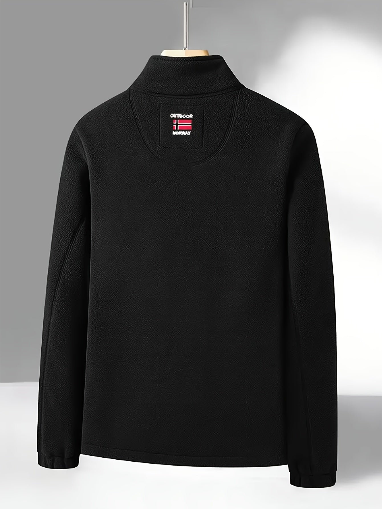 Warm High-Collar Outdoor Fleece Jacket